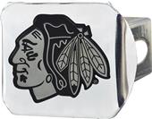 Fan Mats NHL Chicago Blackhawks Chrome Hitch Cover