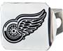 Fan Mats NHL Detroit Red Wings Chrome Hitch Cover