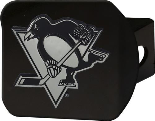 Fan Mats NHL Pittsburgh Penguins Black Hitch Cover