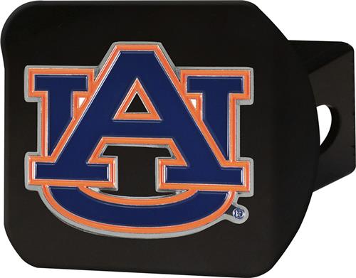 Fan Mats NCAA Auburn Black/Color Hitch Cover