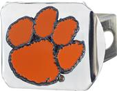 Fan Mats NCAA Clemson Chrome/Color Hitch Cover