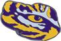 Fan Mats NCAA LSU Colored Vehicle Emblem