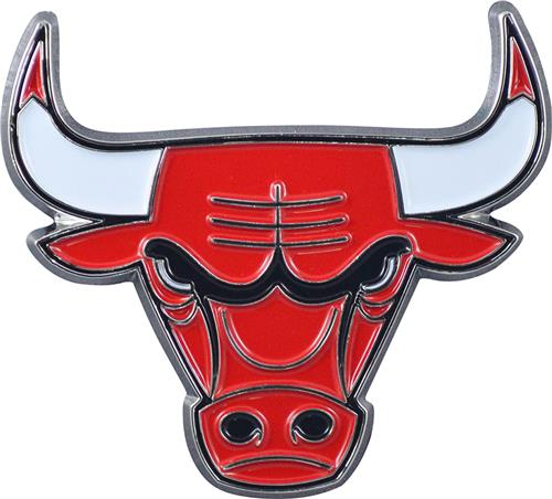 Fan Mats NBA Chicago Bulls Colored Vehicle Emblem