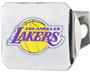 Fan Mat NBA LA Lakers Chrome/Color Hitch Cover