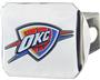 Fan Mats NBA OKC Thunder Chrome/Color Hitch Cover