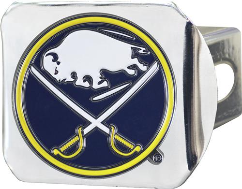Fan Mat NHL Buffalo Sabre Chrome/Color Hitch Cover