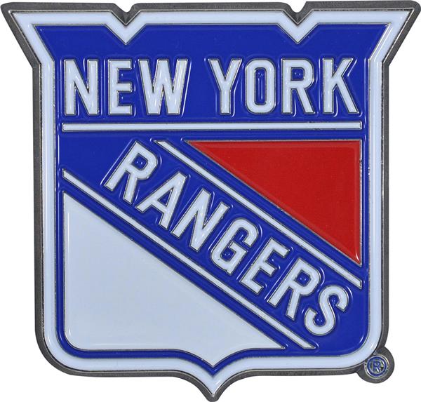 Fan Mats NHL NY Rangers Colored Vehicle Emblem