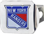 Fan Mats NHL NY Rangers Chrome/Color Hitch Cover