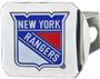 Fan Mats NHL NY Rangers Chrome/Color Hitch Cover