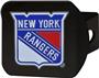 Fan Mats NHL NY Rangers Black/Color Hitch Cover