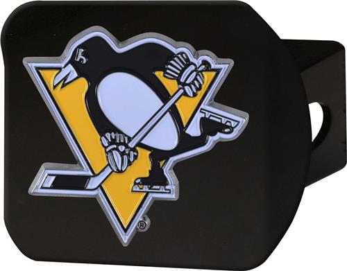 Fan Mats NHL Pittsburgh Black/Color Hitch Cover