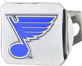 Fan Mats NHL St. Louis Chrome/Color Hitch Cover