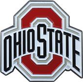 Fan Mats NCAA Ohio State Colored Vehicle Emblem