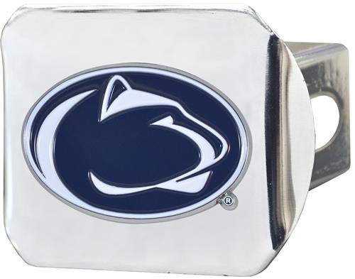 Fan Mats NCAA Penn State Chrome/Color Hitch Cover