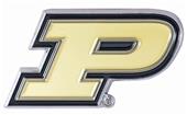 Fan Mats NCAA Purdue Colored Vehicle Emblem