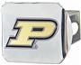 Fan Mats NCAA Purdue Chrome/Color Hitch Cover