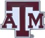 Fan Mats NCAA Texas A&M Colored Vehicle Emblem