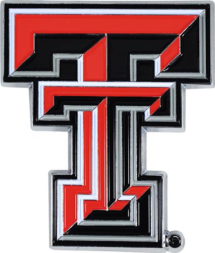 Fan Mats NCAA Texas Tech Colored Vehicle Emblem