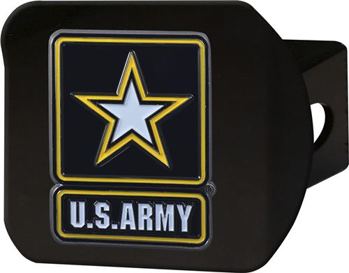 Fan Mats US Army Black/Color Hitch Cover