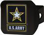 Fan Mats US Army Black/Color Hitch Cover