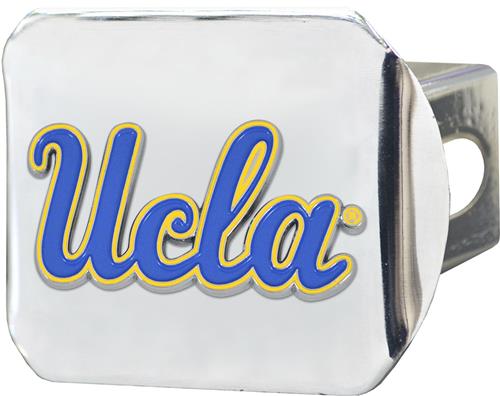 Fan Mats NCAA UCLA Chrome/Color Hitch Cover