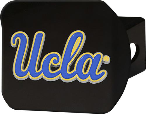 Fan Mats NCAA UCLA Black/Color Hitch Cover