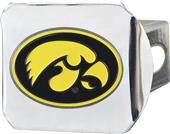 Fan Mats NCAA Iowa Chrome/Color Hitch Cover