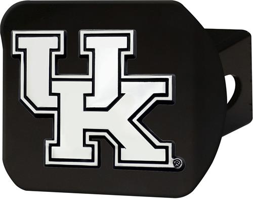 Fan Mats NCAA Kentucky Black Hitch Cover