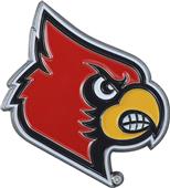 Fan Mats NCAA Louisville Colored Vehicle Emblem