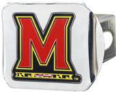 Fan Mats NCAA Maryland Chrome/Color Hitch Cover