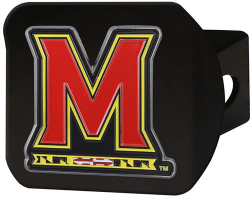 Fan Mats NCAA Maryland Black/Color Hitch Cover
