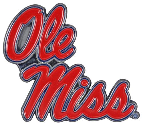 Fan Mats NCAA Ole Miss Colored Vehicle Emblem