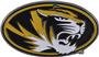 Fan Mats NCAA Missouri Colored Vehicle Emblem