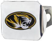 Fan Mats NCAA Missouri Chrome/Color Hitch Cover