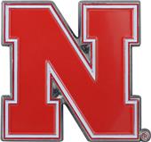 Fan Mats NCAA Nebraska Colored Vehicle Emblem