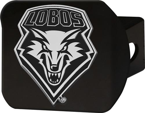Fan Mats NCAA New Mexico Black Hitch Cover