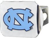 Fan Mats NCAA UNC Chrome/Color Hitch Cover