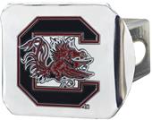 Fan Mats NCAA S. Carolina Chrome/Color Hitch Cover