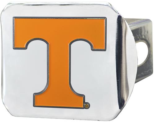 Fan Mats NCAA Tennessee Chrome/Color Hitch Cover