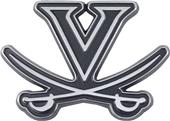 Fan Mats NCAA Virginia Chrome Vehicle Emblem