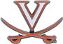 Fan Mats NCAA Virginia Colored Vehicle Emblem