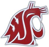 Fan Mats NCAA Washington St Colored Vehicle Emblem