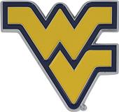 Fan Mats NCAA West Virginia Colored Vehicle Emblem