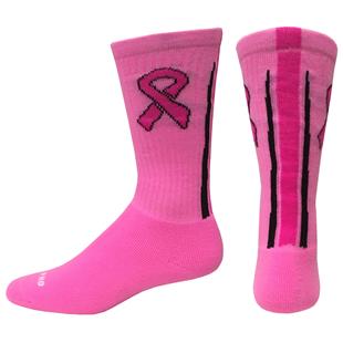 Over-The-Calf All-Sports Thin Lightweight Hot Pink Team Tube Socks PAIR