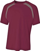 A4 Adult/Youth Spartan SS Color Block Crew A4 Adult/Youth Spartan SS Color Block Crew
