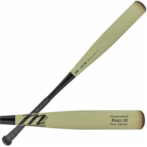 Marucci Posey 28 Pro Metal BBCOR -3 Baseball Bat. Free shipping and 365 day exchange policy.  Some exclusions apply.