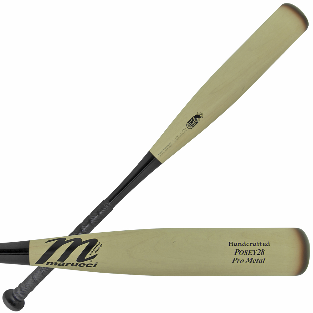 E128064 Marucci Posey 28 Pro Metal Sr. League Baseball Bat