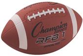 Champion Sports Official Size Rubber Footballs