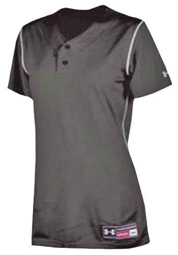 Under Armour USJ117W Womens Change-Up Henley Softball Jersey. Decorated in seven days or less.