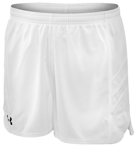UA Women's Small/Med WHITE Shorts 2.5" Inseam